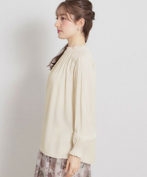 Couture Brooch / クチュールブローチ シャツ・ブラウス | RTピケ前後2WAYリボン開きブラウス | 詳細29