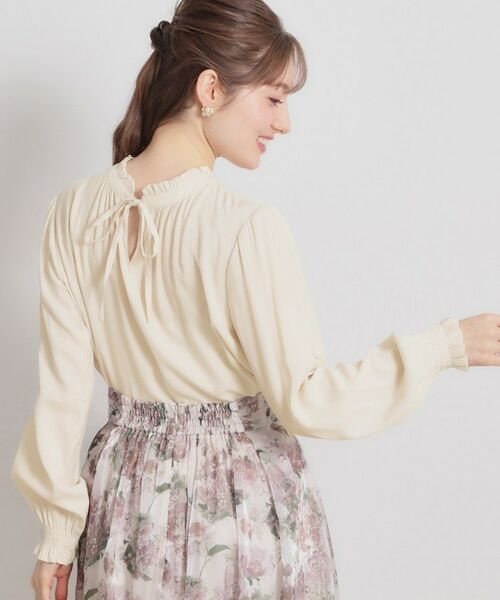 Couture Brooch / クチュールブローチ シャツ・ブラウス | RTピケ前後2WAYリボン開きブラウス | 詳細3