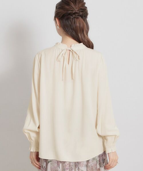 Couture Brooch / クチュールブローチ シャツ・ブラウス | RTピケ前後2WAYリボン開きブラウス | 詳細30