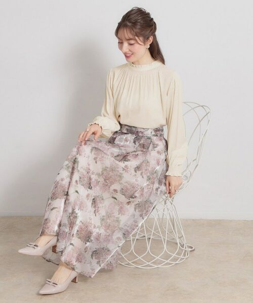 Couture Brooch / クチュールブローチ シャツ・ブラウス | RTピケ前後2WAYリボン開きブラウス | 詳細6