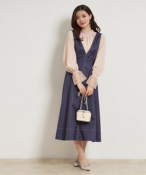 Couture Brooch / クチュールブローチ シャツ・ブラウス | レースカフスピコシャーリングバックリボンブラウス | 詳細19