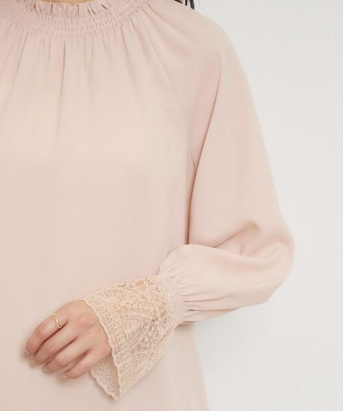 Couture Brooch / クチュールブローチ シャツ・ブラウス | レースカフスピコシャーリングバックリボンブラウス | 詳細27