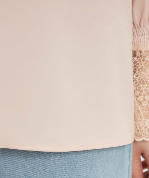 Couture Brooch / クチュールブローチ シャツ・ブラウス | レースカフスピコシャーリングバックリボンブラウス | 詳細28