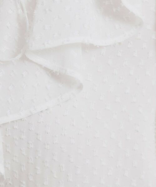 Couture Brooch / クチュールブローチ シャツ・ブラウス | ラメカットドビーフリルブラウス | 詳細12