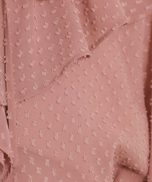 Couture Brooch / クチュールブローチ シャツ・ブラウス | ラメカットドビーフリルブラウス | 詳細21