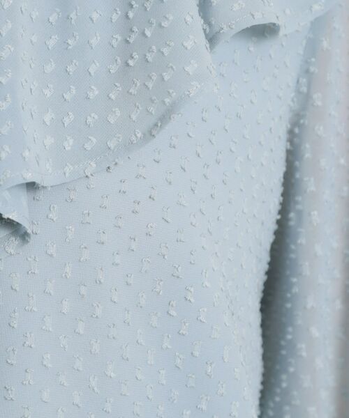 Couture Brooch / クチュールブローチ シャツ・ブラウス | ラメカットドビーフリルブラウス | 詳細28