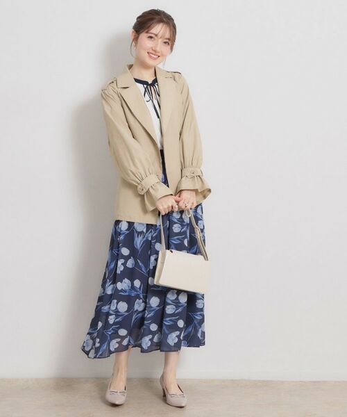 Couture Brooch / クチュールブローチ トレンチコート | 撥水ハーフトレンチコート | 詳細13