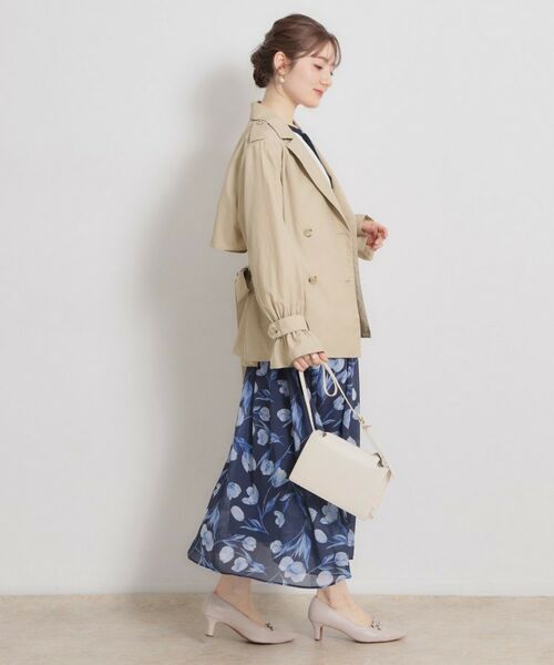 Couture Brooch / クチュールブローチ トレンチコート | 撥水ハーフトレンチコート | 詳細14
