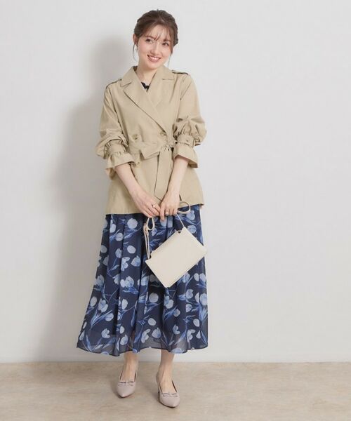 Couture Brooch / クチュールブローチ トレンチコート | 撥水ハーフトレンチコート | 詳細15