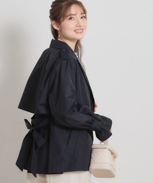 Couture Brooch / クチュールブローチ トレンチコート | 撥水ハーフトレンチコート | 詳細19
