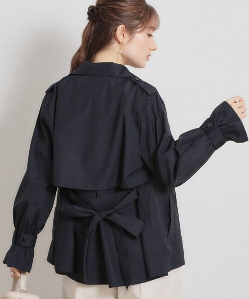 Couture Brooch / クチュールブローチ トレンチコート | 撥水ハーフトレンチコート | 詳細20