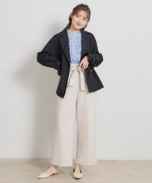 Couture Brooch / クチュールブローチ トレンチコート | 撥水ハーフトレンチコート | 詳細22