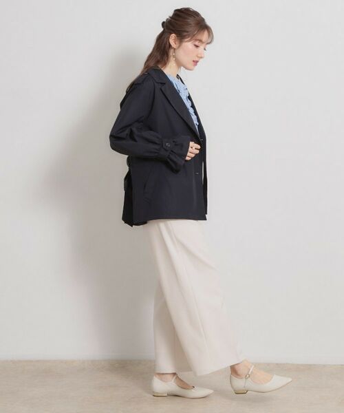 Couture Brooch / クチュールブローチ トレンチコート | 撥水ハーフトレンチコート | 詳細23