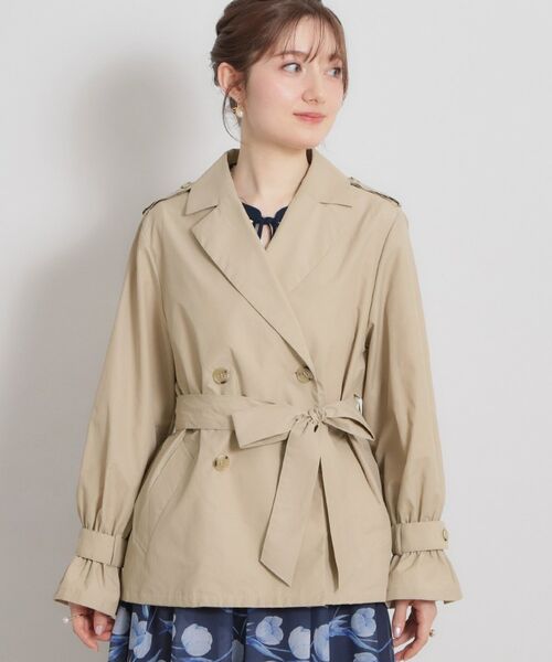 Couture Brooch / クチュールブローチ トレンチコート | 撥水ハーフトレンチコート | 詳細26