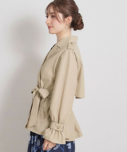 Couture Brooch / クチュールブローチ トレンチコート | 撥水ハーフトレンチコート | 詳細27