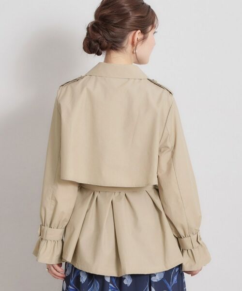 Couture Brooch / クチュールブローチ トレンチコート | 撥水ハーフトレンチコート | 詳細28