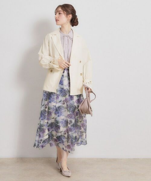 Couture Brooch / クチュールブローチ トレンチコート | 撥水ハーフトレンチコート | 詳細3