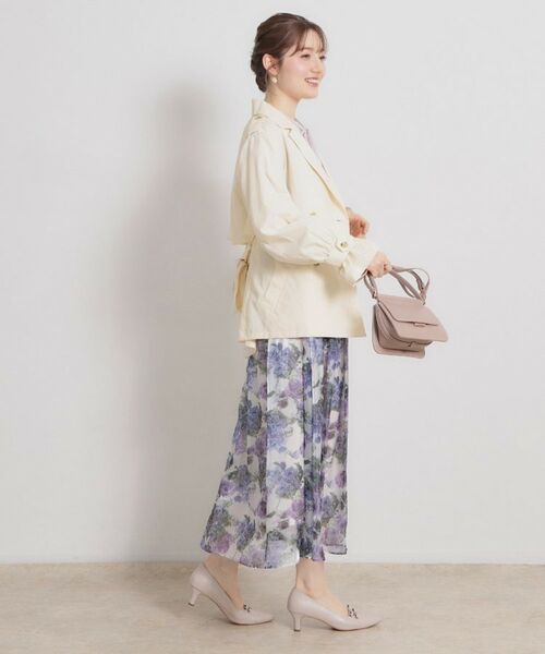 Couture Brooch / クチュールブローチ トレンチコート | 撥水ハーフトレンチコート | 詳細4