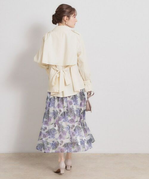 Couture Brooch / クチュールブローチ トレンチコート | 撥水ハーフトレンチコート | 詳細5