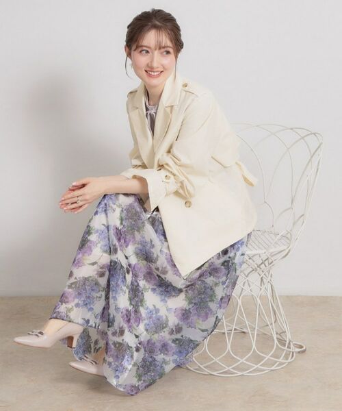 Couture Brooch / クチュールブローチ トレンチコート | 撥水ハーフトレンチコート | 詳細6