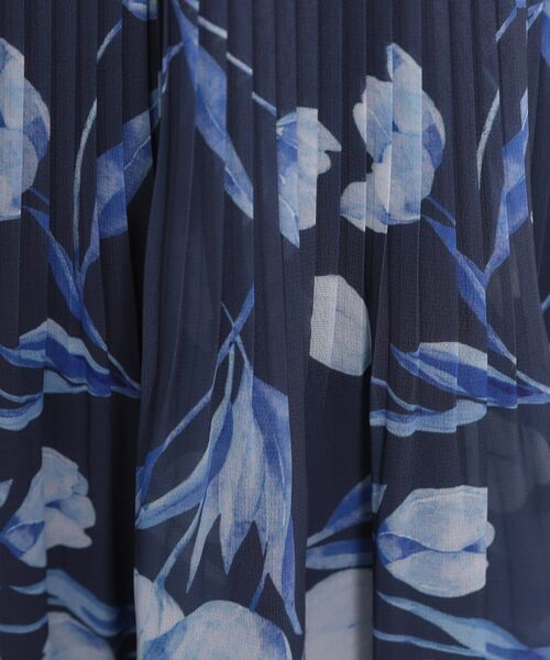 Couture Brooch / クチュールブローチ ロング・マキシ丈ワンピース | 【洗える・着映え】チューリップ柄 ワンピース | 詳細26