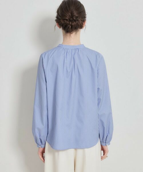 Couture Brooch / クチュールブローチ シャツ・ブラウス | 【通勤・着映え】ストライプ フリルブラウス | 詳細25