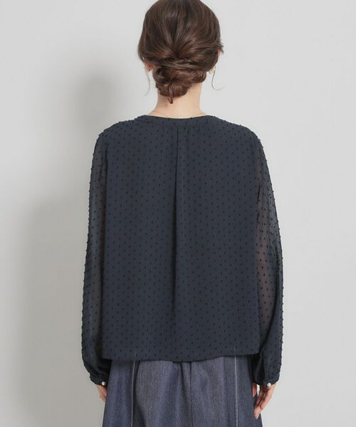 Couture Brooch / クチュールブローチ シャツ・ブラウス | 【洗える・着映え】ドビードット フリルブラウス | 詳細25