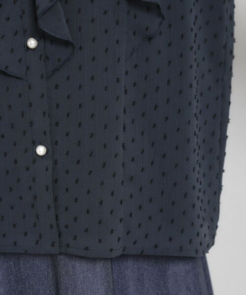 Couture Brooch / クチュールブローチ シャツ・ブラウス | 【洗える・着映え】ドビードット フリルブラウス | 詳細28