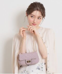 Couture Brooch / クチュールブローチ ショルダーバッグ | スエード調ミニショルダーバッグ