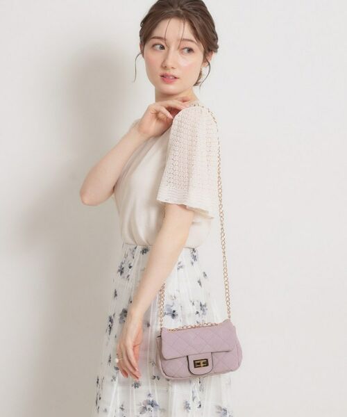 Couture Brooch / クチュールブローチ ショルダーバッグ | スエード調ミニショルダーバッグ | 詳細3