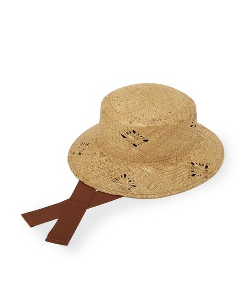 Couture Brooch / クチュールブローチ ハット | 雑材リボン付きハット | 詳細1