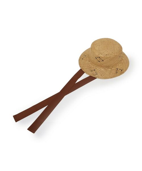 Couture Brooch / クチュールブローチ ハット | 雑材リボン付きハット | 詳細10