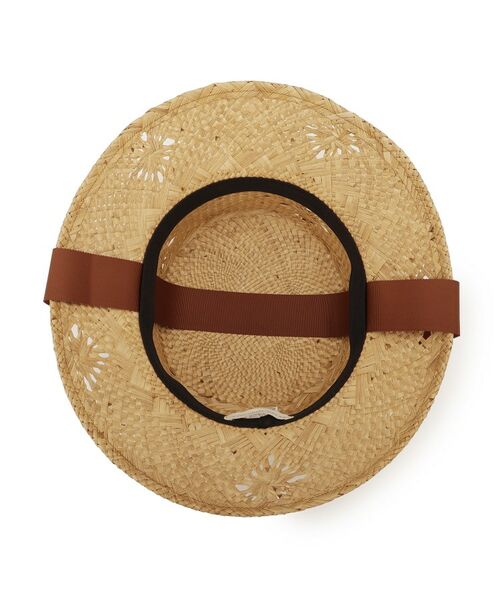 Couture Brooch / クチュールブローチ ハット | 雑材リボン付きハット | 詳細4