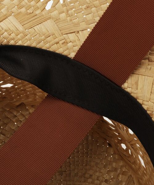 Couture Brooch / クチュールブローチ ハット | 雑材リボン付きハット | 詳細8