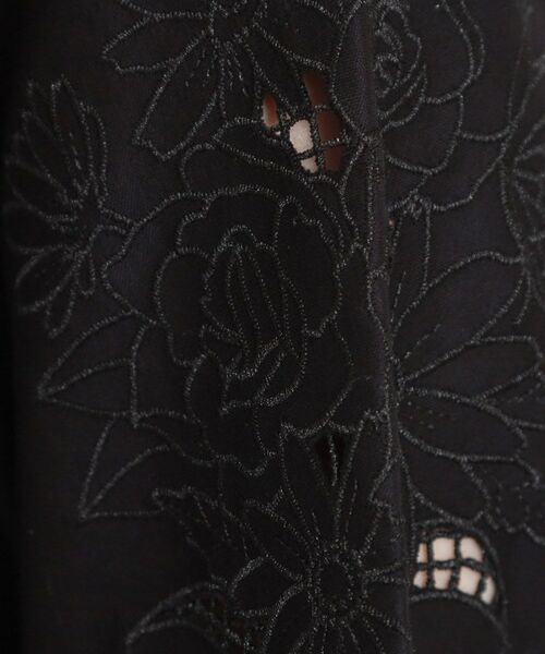 Couture Brooch / クチュールブローチ カットソー | 60シルケットエンブロドルマントップス | 詳細13