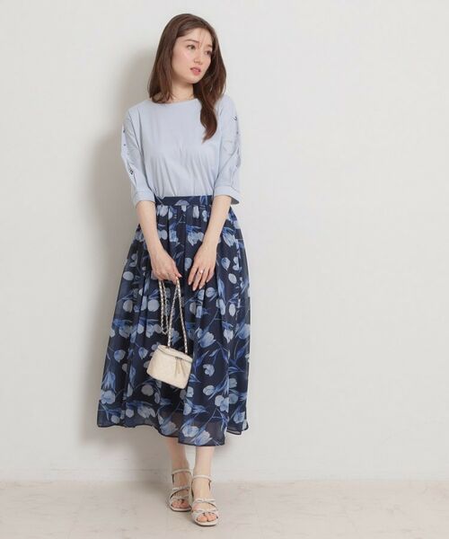 Couture Brooch / クチュールブローチ カットソー | 60シルケットエンブロドルマントップス | 詳細17