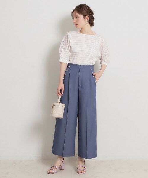 Couture Brooch / クチュールブローチ カットソー | 60シルケットエンブロドルマントップス | 詳細26