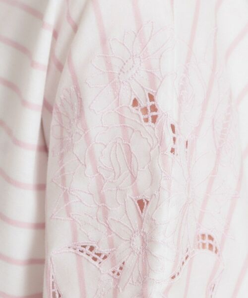 Couture Brooch / クチュールブローチ カットソー | 60シルケットエンブロドルマントップス | 詳細27