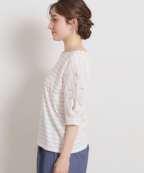 Couture Brooch / クチュールブローチ カットソー | 60シルケットエンブロドルマントップス | 詳細29