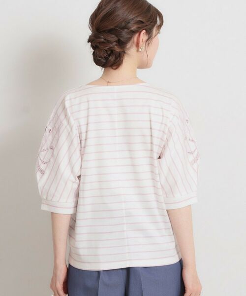 Couture Brooch / クチュールブローチ カットソー | 60シルケットエンブロドルマントップス | 詳細30