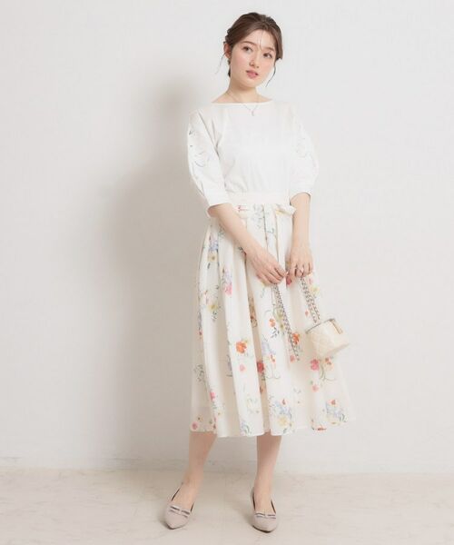 Couture Brooch / クチュールブローチ カットソー | 60シルケットエンブロドルマントップス | 詳細5