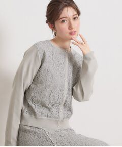 Couture Brooch / クチュールブローチ カーディガン・ボレロ | コードレースカーディガン