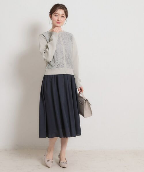 Couture Brooch / クチュールブローチ カーディガン・ボレロ | コードレースカーディガン | 詳細10