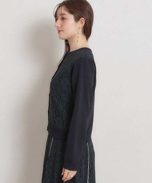 Couture Brooch / クチュールブローチ カーディガン・ボレロ | コードレースカーディガン | 詳細25