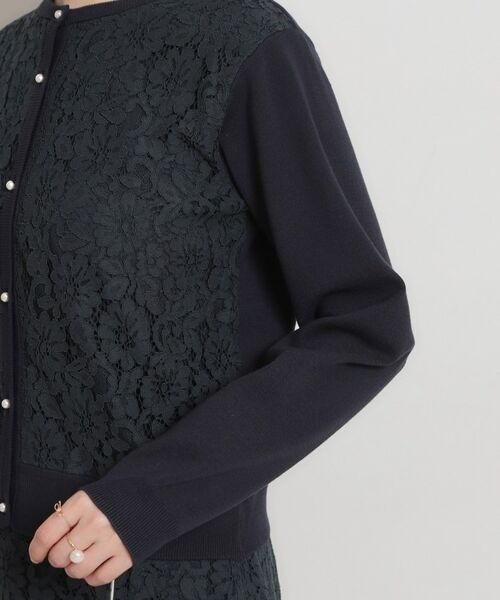 Couture Brooch / クチュールブローチ カーディガン・ボレロ | コードレースカーディガン | 詳細28