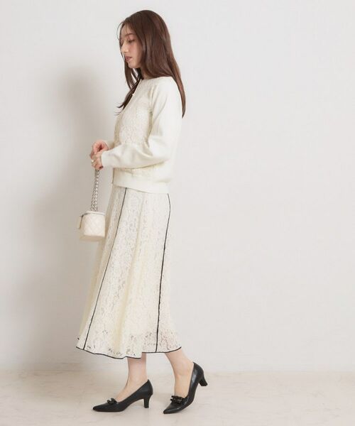 Couture Brooch / クチュールブローチ カーディガン・ボレロ | コードレースカーディガン | 詳細4