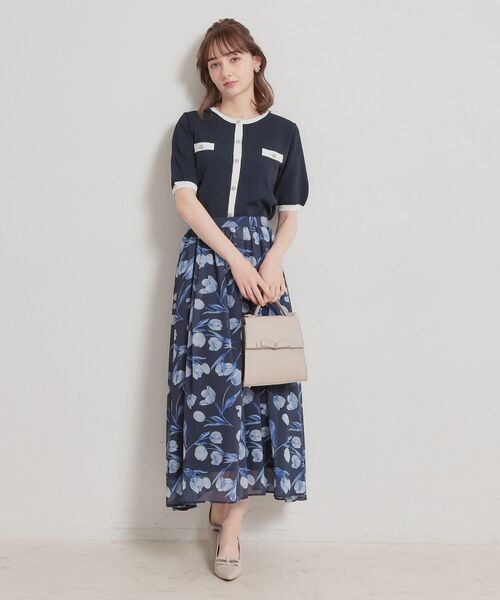 Couture Brooch / クチュールブローチ カーディガン・ボレロ | ビジューボタンカーディガン | 詳細26