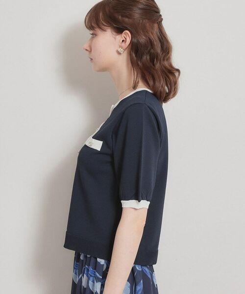 Couture Brooch / クチュールブローチ カーディガン・ボレロ | ビジューボタンカーディガン | 詳細30