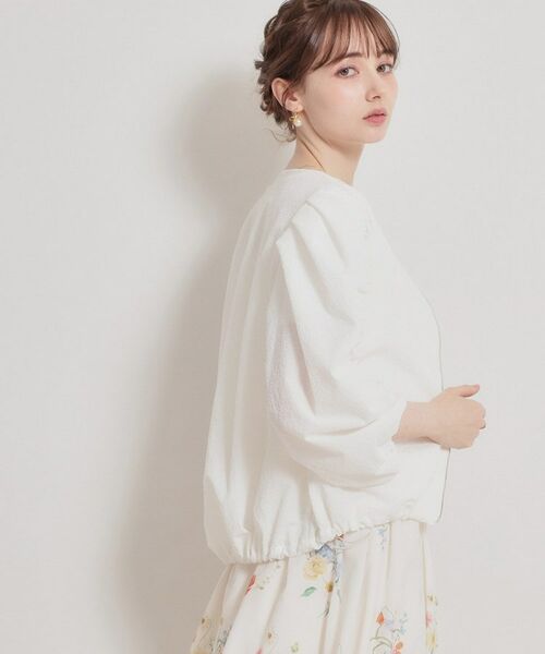 Couture Brooch / クチュールブローチ レザーブルゾン・ジャケット | カラミタンブラーノーカラーブルゾン | 詳細3