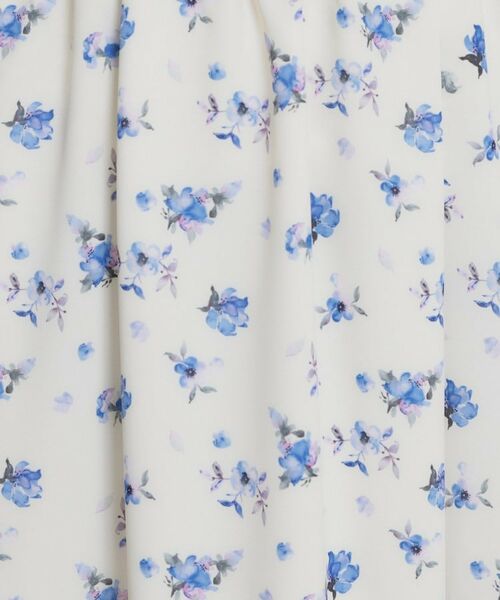 Couture Brooch / クチュールブローチ ロング・マキシ丈ワンピース | 水彩フラワーワンピース | 詳細14